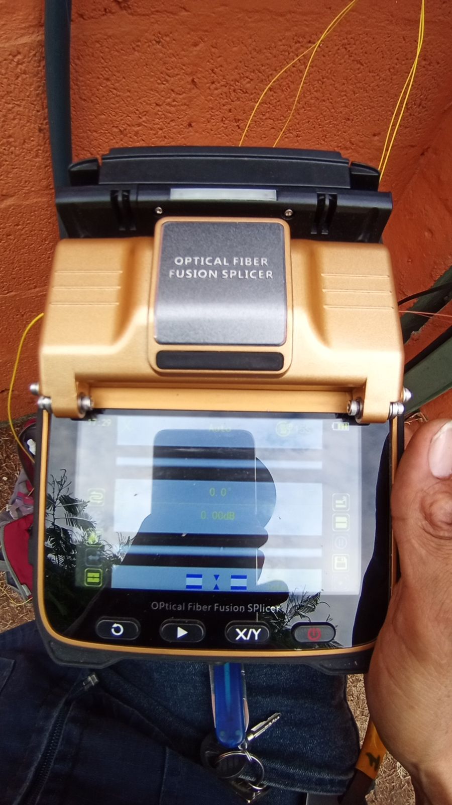 Trabajo real de Sutelcom: Cableado y fibra